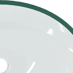 Umywalka z bezbarwnego szkła, 50x37x14 cm 345237 VIDAXL - Umywalki - miniaturka - grafika 7