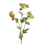 Sztuczne kwiaty - Kwiat dekoracyjny, EUROFIRANY, Natu, zieleń i róż - miniaturka - grafika 1