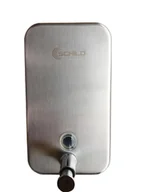 Mydelniczki i dozowniki mydła - SCHILD Dozownik na mydło w płynie 1000ml SCHILD 6272B- stal nierdzewna szczotkowana - miniaturka - grafika 1