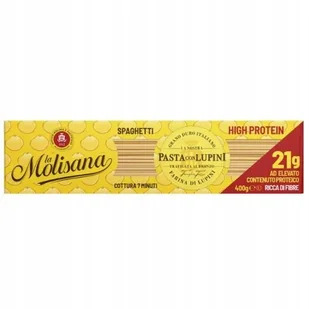 Makaron Spaghetti Hipro 400g z mąką łubinową - la Molisana włoski - Makaron - miniaturka - grafika 1