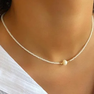 Kolorowy naszyjnik typu choker - Naszyjniki - miniaturka - grafika 1