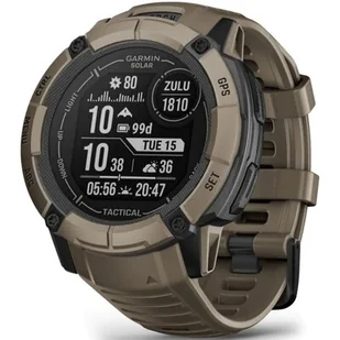 Garmin Instinct 2X Solar - Tactical Edition Brązowy 010-02805-02 - Smartwatch - miniaturka - grafika 1