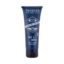 Benecos : Men Shaving Cream (75 ml) - Kosmetyki do pielęgnacji twarzy męskie - miniaturka - grafika 1