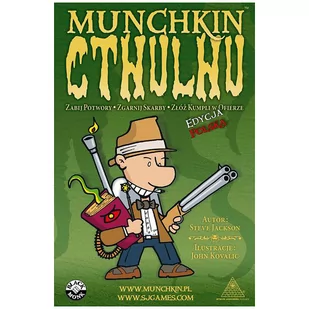 Black Monk Munchkin Cthulhu - Gry planszowe - miniaturka - grafika 1