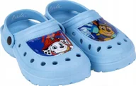 Buty dla dziewczynek - Cerda KROKSY SANDAŁY KLAPKI PSI PATROL CHASE MARSHALL NIEBIESKIE 24/25 - miniaturka - grafika 1