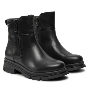 Botki Caprice 9-25427-43 Czarny - Botki damskie - miniaturka - grafika 1