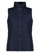 Kamizelki damskie - CMP Kamizelka pikowana w kolorze granatowym - miniaturka - grafika 1