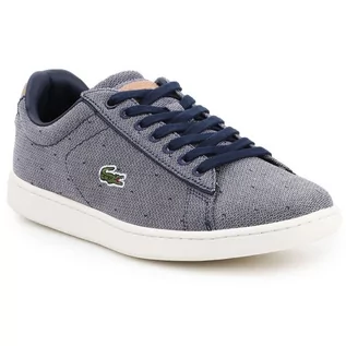 Trampki damskie - Buty Lacoste Carnaby Evo 218 3 SPW damskie trampki sportowe-37 - grafika 1