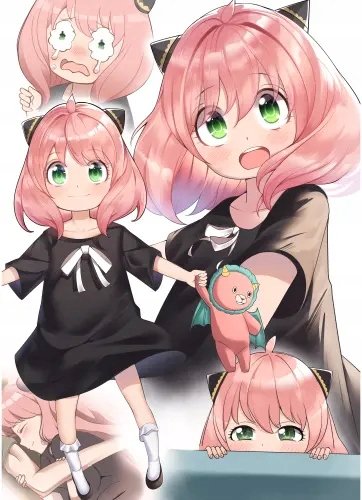 Plakat Anime Spy x Family SXF_003 A2 (custom)