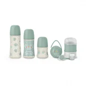 Butelki dla niemowląt - SUAVINEX ZESTAW STARTOWY BONHOMIA MIĘTOWY - miniaturka - grafika 1