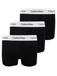 Calvin Klein 3-Pack Bokserki - Bielizna Męska Czarny U2664G-001 , Rozmiar: M - Majtki męskie - miniaturka - grafika 1