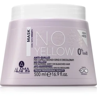 Alama No Yellow maska przeciw żółknięciu do włosów blond i siwych 500ml - Maski do włosów - miniaturka - grafika 1
