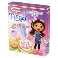 Dodatki do ciast w proszku - Dr. Oetker Pisaki cukrowe koci domek Gabi 76 g (4 x 19 g) - miniaturka - grafika 1
