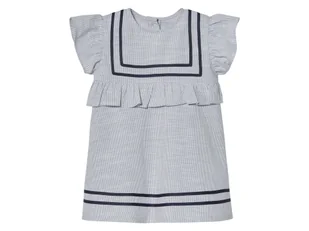 lupilu® Sukienka niemowlęca z bawełny (Niebieski, 74/80) - Sukienki i spódniczki dla dziewczynek lupilu® Sukienka niemowlęca z bawełny (Niebieski, 74/80) - Sukienki i spódniczki dla dziewczynek - miniaturka - grafika 1