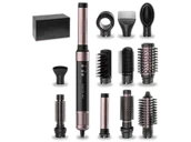 Suszarko-lokówki - Cecotec Bamba CeramicCare 12in1 AirGlam Black Czarno-różowy - miniaturka - grafika 1