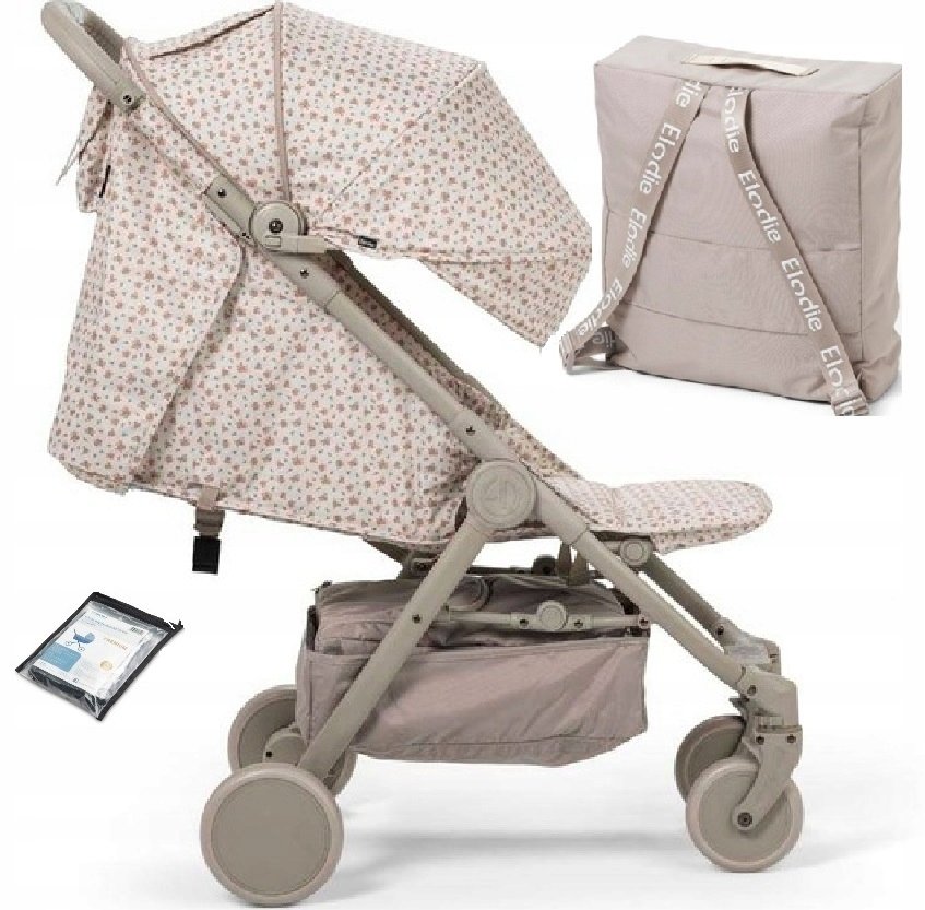 Elodie Details Mondo wózek samolotu 22 kg plecak &folia krem Różyczki, Rose