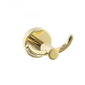 REA-80020 MIST L.GOLD WIESZAK NA RĘCZNIK PODWÓJNY - Wieszaki łazienkowe - miniaturka - grafika 1