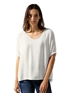 Bluzki damskie - Street One Damska bluzka letnia, Off White, 38 - miniaturka - grafika 1