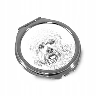 Dandie Dinmont terrier Lusterko kieszonkowe - Lusterka do makijażu - miniaturka - grafika 1