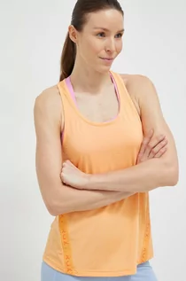 Koszulki sportowe damskie - Roxy top do biegania Bold Moves kolor pomarańczowy - grafika 1