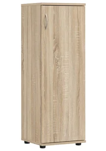 Minimalistyczny regał biurowy dąb sonoma R1-Z23 - Regały - miniaturka - grafika 1