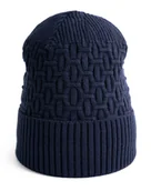 Czapki damskie - Czapka Zimowa Damska Męska Beanie Podwijana Uniwersalna Casualowa Jesienna - miniaturka - grafika 1