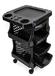 Pomocnik fryzjerski wózek stolik na kółkach do farbowania W-X126 do salonu kosmetycznego szafka z szufladami - Meble fryzjerskie - miniaturka - grafika 1