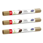 Folia, papier śniadaniowy, serwetki - Stella Papier do pieczenia w arkuszach Zestaw 3 x 10 szt. - miniaturka - grafika 1