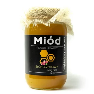 Miód Słonecznikowy 1 kg - Na odporność! - Miód - miniaturka - grafika 1