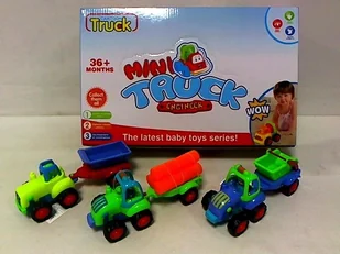 Traktorek z przyczepą BA9585 - Samochody i pojazdy dla dzieci - miniaturka - grafika 1