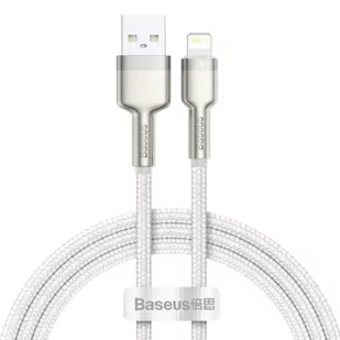 Baseus Kabel Usb Lightning Cafule 2.4A 2m biały - Kable USB - miniaturka - grafika 1