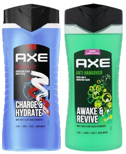 Axe, Żel pod prysznic Sport Blast + Anti Hangover, 2 szt. - Żele pod prysznic dla mężczyzn - miniaturka - grafika 1