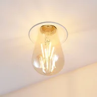 Oprawy, klosze i abażury - Molto Luce oprawa wpuszczana LED Willi 68R, biały, aluminium, E27 - miniaturka - grafika 1