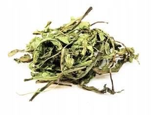 LIŚĆ MNISZKA LEKARSKIEGO CAŁY 50 G 100% NATURALNY - Przyprawy i zioła sypkie - miniaturka - grafika 1