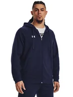 Bluzy męskie - Under Armour Bluza "Rival" w kolorze granatowym - miniaturka - grafika 1