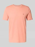 Koszulki męskie - T-shirt z wyhaftowanym logo - miniaturka - grafika 1