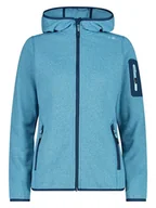 Kurtki damskie - CMP Kurtka polarowa w kolorze niebieskim - miniaturka - grafika 1