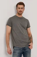Koszulki męskie - G-Star Raw t-shirt bawełniany kolor zielony - miniaturka - grafika 1