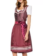 Sukienki - Stockerpoint Damska sukienka Dirndl Giselle na specjalne okazje, bordowy, 42 - miniaturka - grafika 1