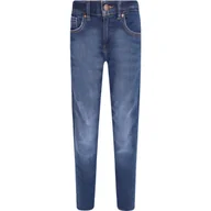 Spodnie i spodenki dla chłopców - Guess Jeansy | Straight fit - miniaturka - grafika 1