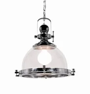 Lampy sufitowe - Lumina Deco Deco LAMPA WISZĄCA LOFT CHROMOWANA FALCO - miniaturka - grafika 1