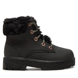 Trapery Skechers Street Glitz 310952L Czarny - Buty dla dziewczynek - miniaturka - grafika 1