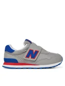 Buty dla dziewczynek - New Balance Sneakersy PV515KG Szary - miniaturka - grafika 1