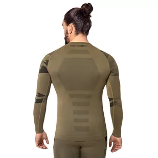 Spaio - Koszulka termoaktywna z długim rękawem Tactical - Forest Green - Koszulki sportowe męskie - miniaturka - grafika 2