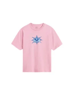 T-shirt Męski VANS Star Checker SS Pink Dawn VN000PDREN71 M - Koszulki męskie - miniaturka - grafika 1