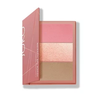 Joko JOKO Paleta do Konturowania Touch the Illusion Pink 01 JOKO - Bronzery i konturowanie twarzy - miniaturka - grafika 1