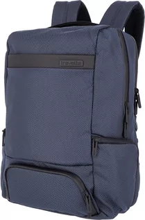 Teczki i aktówki - Travelite Meet Backpack RFID 41 cm Laptop compartment marine - grafika 1