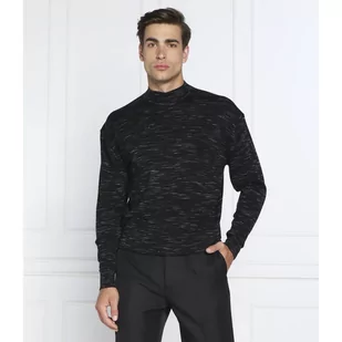 Calvin Klein Wełniany sweter | Regular Fit - Swetry męskie - miniaturka - grafika 1
