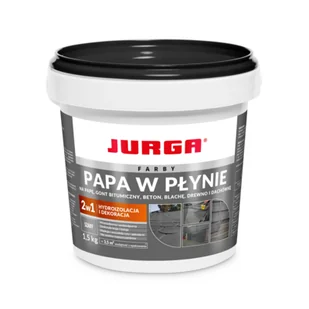 Papa w płynie szara 1,5 kg Jurga - Preparaty bitumiczne - miniaturka - grafika 1