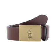 Paski - POLO RALPH LAUREN Skórzany pasek - miniaturka - grafika 1